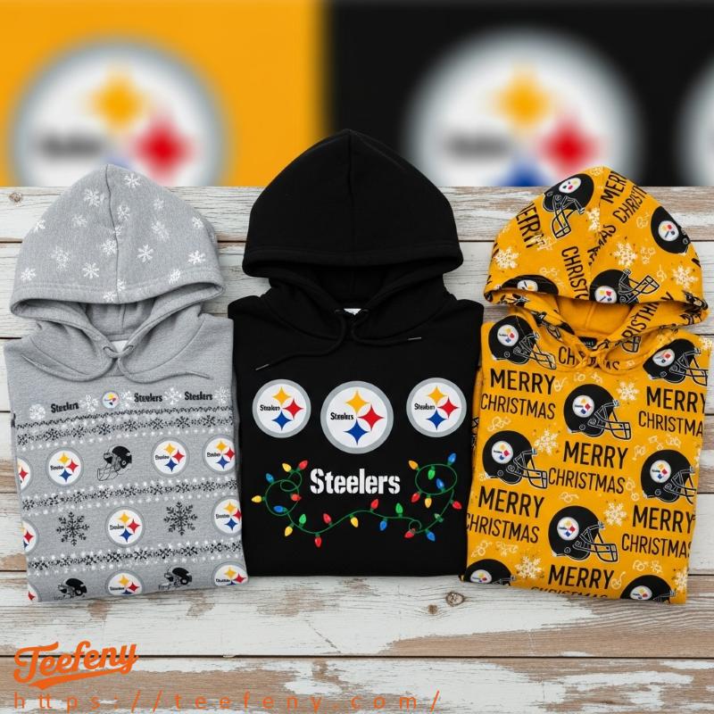 Design Highlights of the Steelers Christmas Hoodie Collection Design Highlights of the Steelers Christmas Hoodie Collection