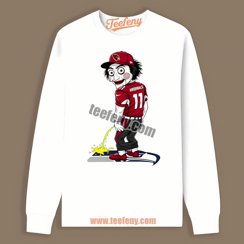Arizona Cardinals Billy Puppet Seahawks Rivalry Halloween Long Sleeve Arizona Cardinals Billy Puppet Seahawks Rivalry Halloween Long Sleeve