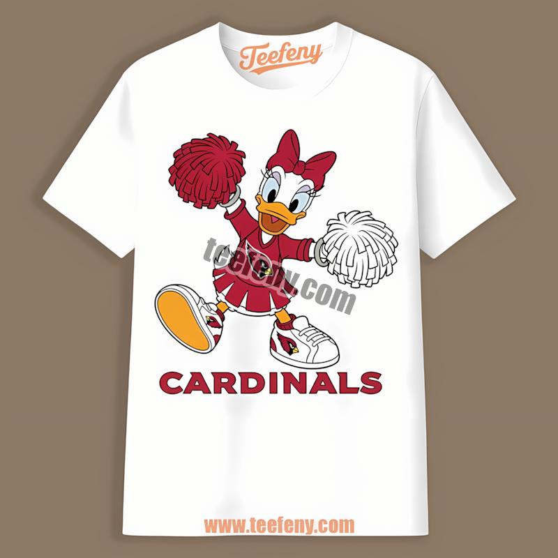Arizona Cardinals Daisy Duck Cheerleader Best Shirt