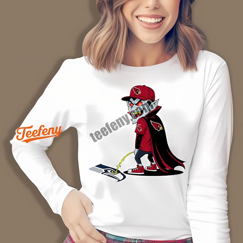 Arizona Cardinals Dracula Seahawks Rivalry Funny Long Sleeve Arizona Cardinals Dracula Seahawks Rivalry Funny Long Sleeve