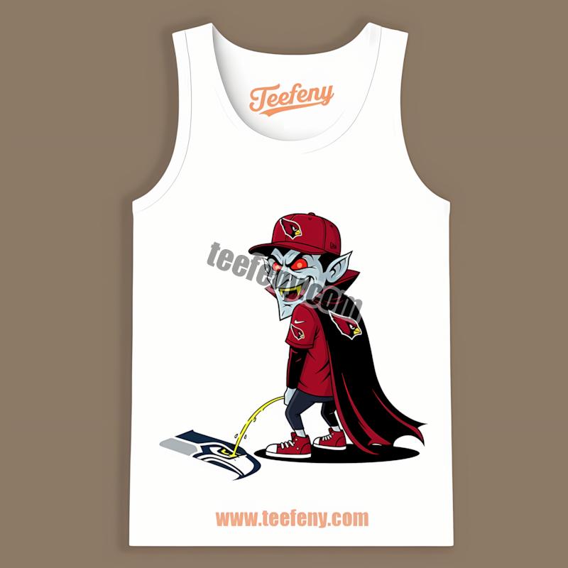 Arizona Cardinals Dracula Seahawks Rivalry Funny Tanktop Arizona Cardinals Dracula Seahawks Rivalry Funny Tanktop