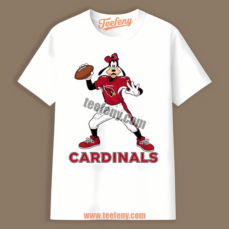 Arizona Cardinals Goofy Football Quarterback Unisex Shirt