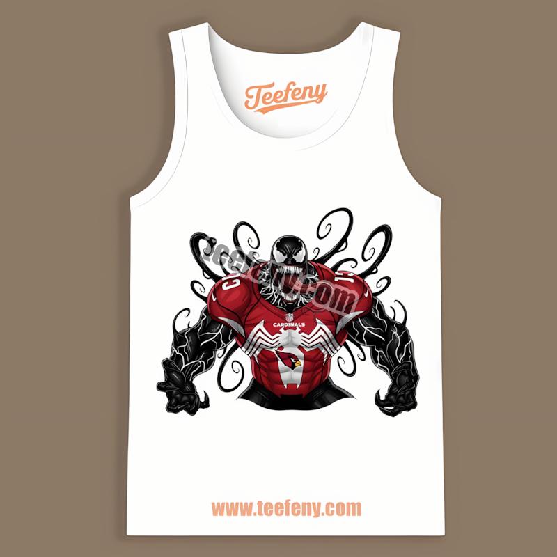 Arizona Cardinals Halloween Venom Adults Tanktop Arizona Cardinals Halloween Venom Adults Tanktop