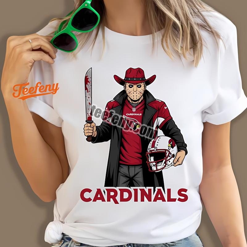 Arizona Cardinals Jason Voorhees Halloween Statement Shirt