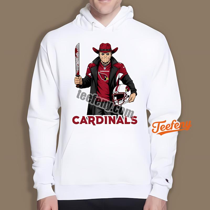 Arizona Cardinals Jason Voorhees Halloween Statement Hoodie Arizona Cardinals Jason Voorhees Halloween Statement Hoodie