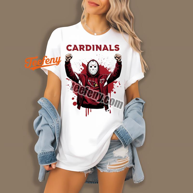 Arizona Cardinals Jason Voorhees Victory Halloween Shirt