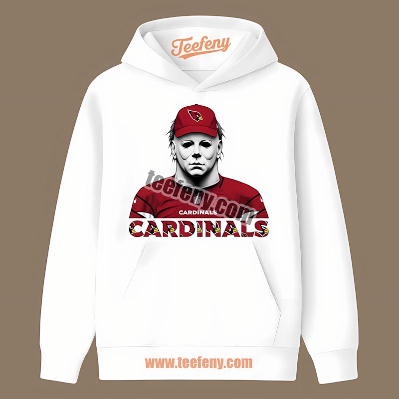 Arizona Cardinals Michael Myers Spooky Trendy Hoodie Arizona Cardinals Michael Myers Spooky Trendy Hoodie