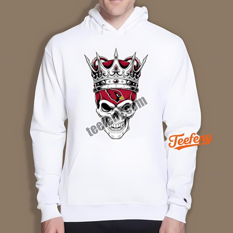 Arizona Cardinals Skull Crown Dark Grunge Best Hoodie Arizona Cardinals Skull Crown Dark Grunge Best Hoodie