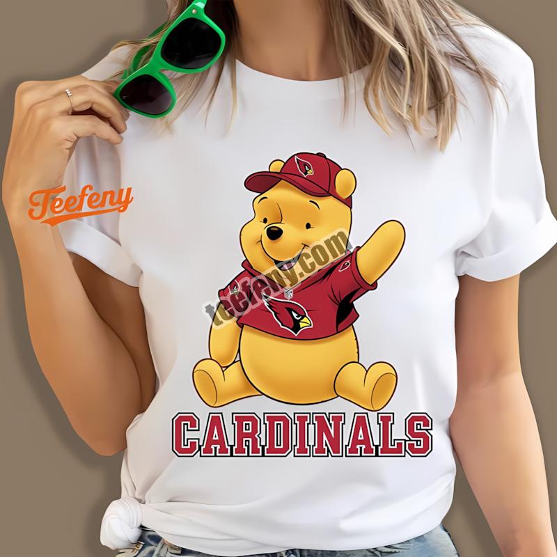 Arizona Cardinals Winnie The Pooh Football Team Spirit Shirt