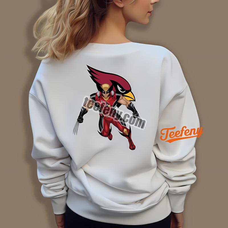 Arizona Cardinals Wolverine Marvel Cool Long Sleeve Arizona Cardinals Wolverine Marvel Cool Long Sleeve