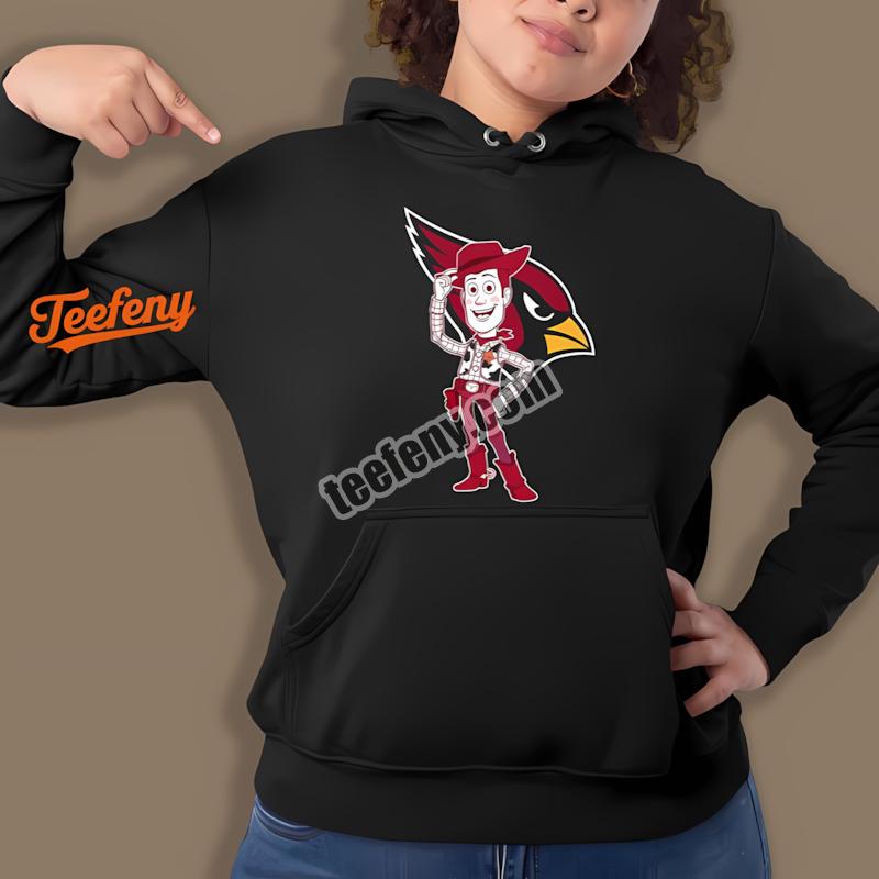 Arizona Cardinals Woody Toy Story Trendy Hoodie Arizona Cardinals Woody Toy Story Trendy Hoodie