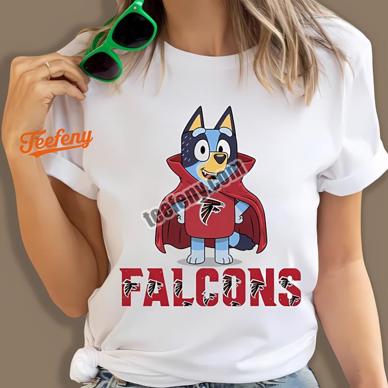 Atlanta Falcons Bluey Vampire All Day Shirt
