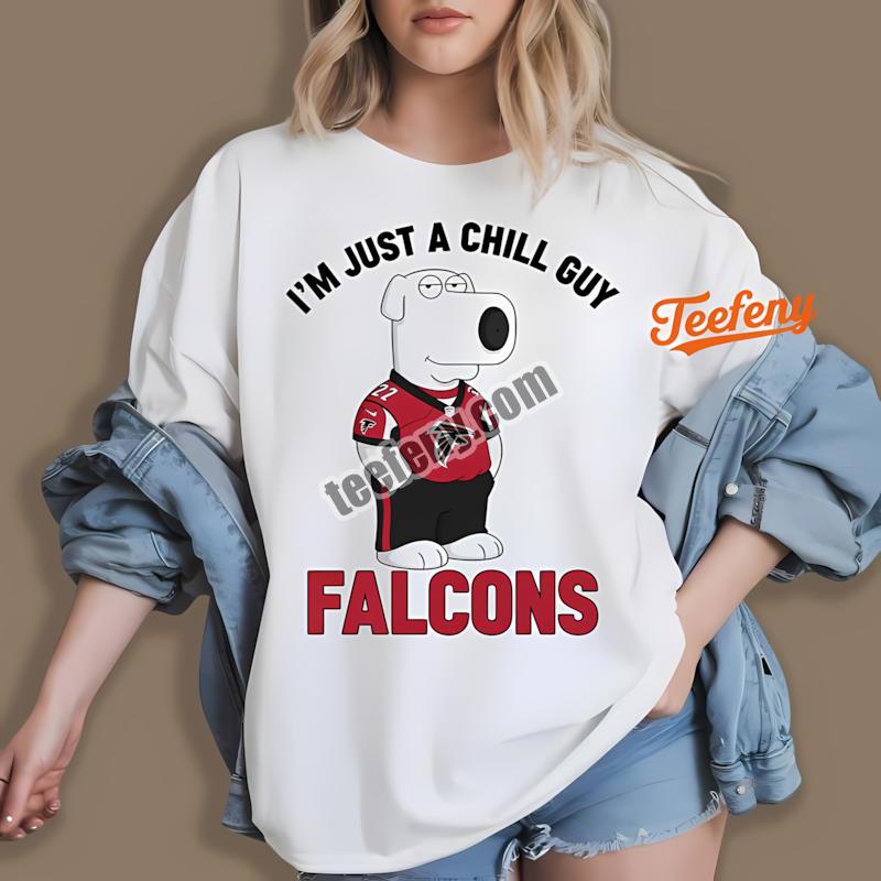 Atlanta Falcons Brian Griffin Chill Guy Graphic Shirt