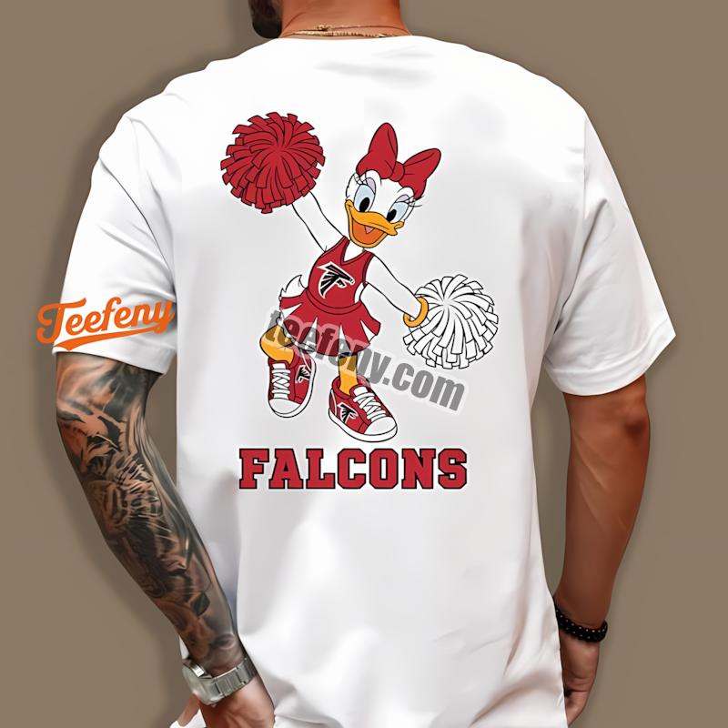 Atlanta Falcons Daisy Duck Cheerleader Fashion Shirt