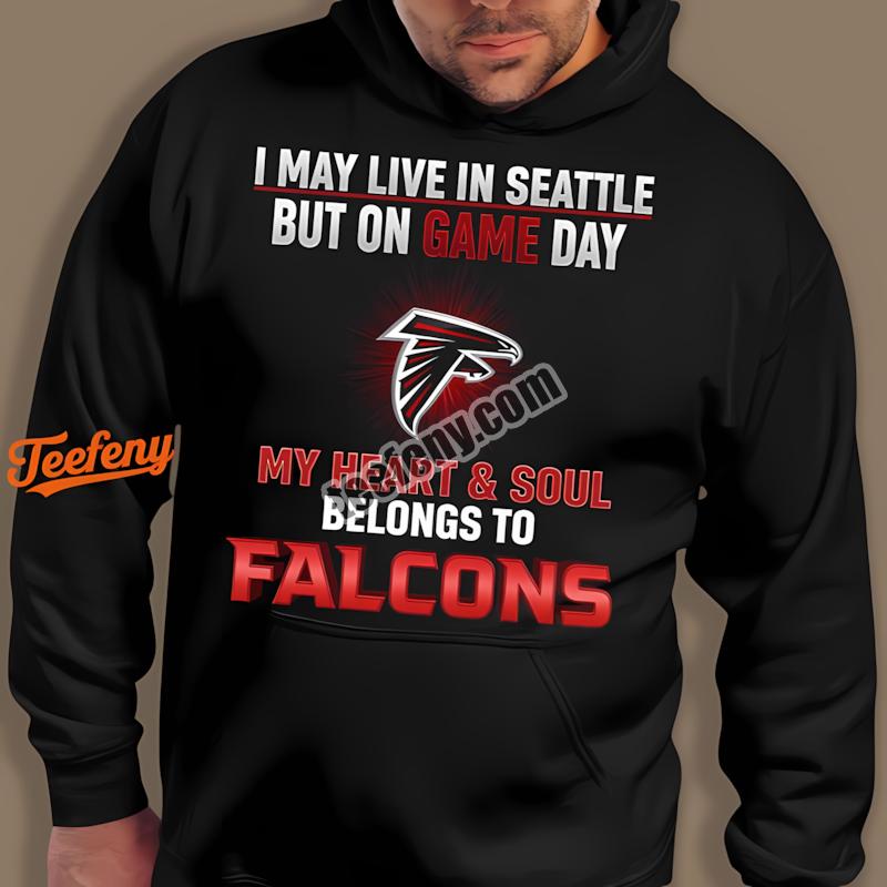 Atlanta Falcons Game Day Pride Graphic Hoodie Atlanta Falcons Game Day Pride Graphic Hoodie