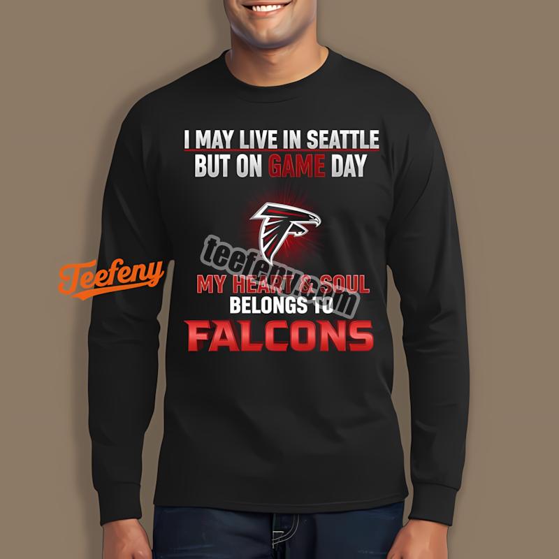 Atlanta Falcons Game Day Pride Graphic Long Sleeve Atlanta Falcons Game Day Pride Graphic Long Sleeve