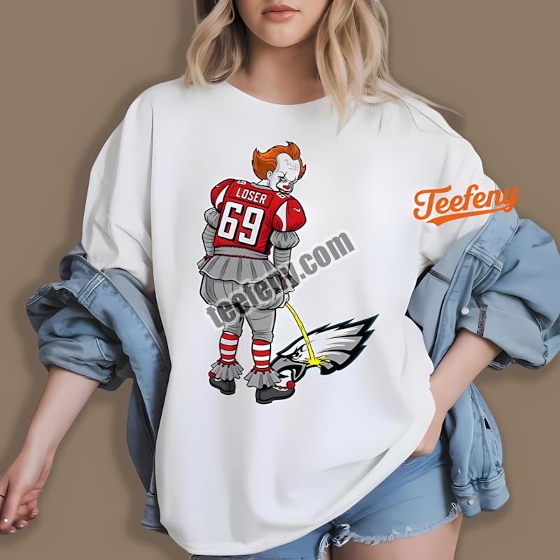Atlanta Falcons Halloween Pennywise Eagles Rivalry Shirt