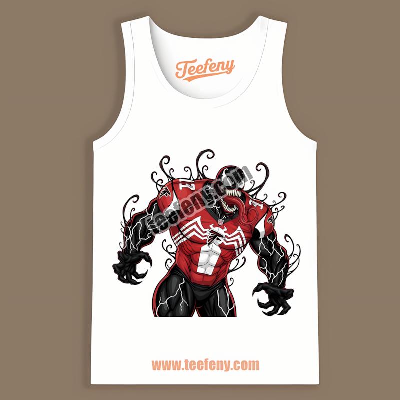Atlanta Falcons Halloween Venom Statement Tanktop Atlanta Falcons Halloween Venom Statement Tanktop