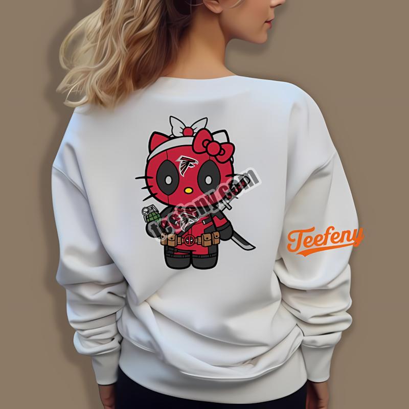 Atlanta Falcons Hello Kitty Deadpool Cool Long Sleeve Atlanta Falcons Hello Kitty Deadpool Cool Long Sleeve