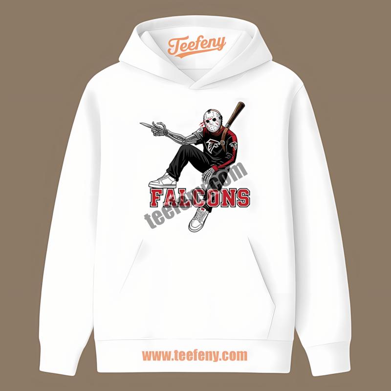 Atlanta Falcons Jason Voorhees Street Halloween Hoodie Atlanta Falcons Jason Voorhees Street Halloween Hoodie