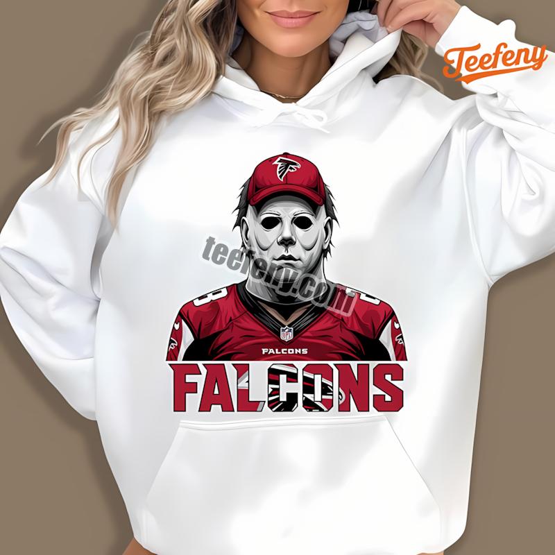 Atlanta Falcons Michael Myers Spooky Adults Hoodie Atlanta Falcons Michael Myers Spooky Adults Hoodie