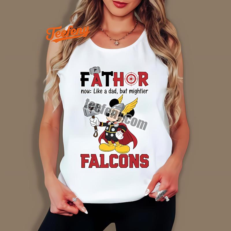 Atlanta Falcons Mickey Mouse Fathor Sports Tanktop Atlanta Falcons Mickey Mouse Fathor Sports Tanktop