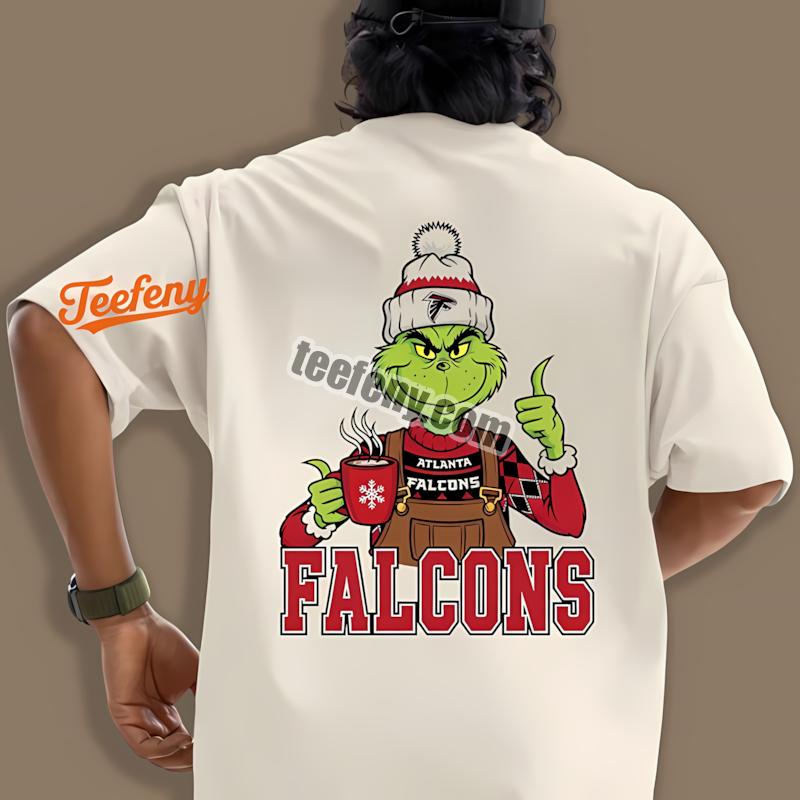 Atlanta Falcons The Grinch Winter Hot Cocoa Holiday Shirt