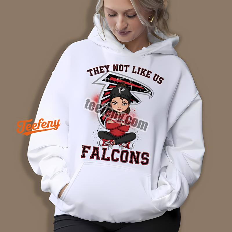 Atlanta Falcons They Not Like Us Female Fan Art Hoodie Men Women Atlanta Falcons They Not Like Us Female Fan Art Hoodie Men Women