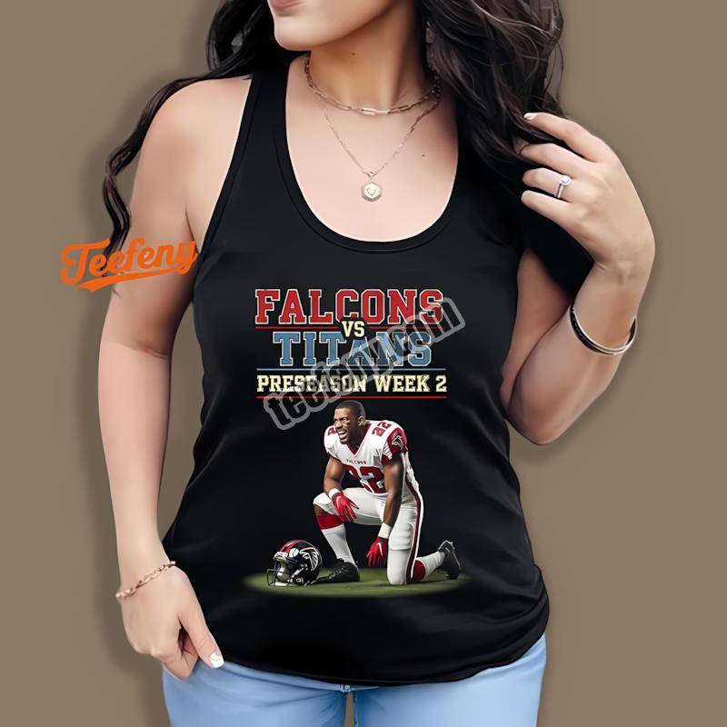 Atlanta Falcons Vs Tennessee Titans Retro Preseason Week 2 Tanktop Atlanta Falcons Vs Tennessee Titans Retro Preseason Week 2 Tanktop