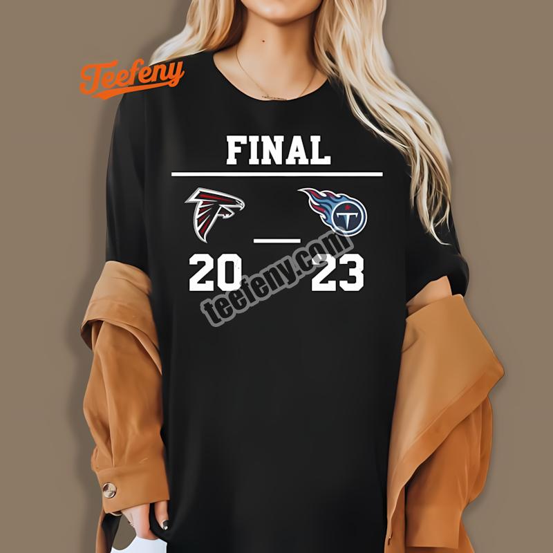 Atlanta Falcons Vs Titans Final Score Shirt