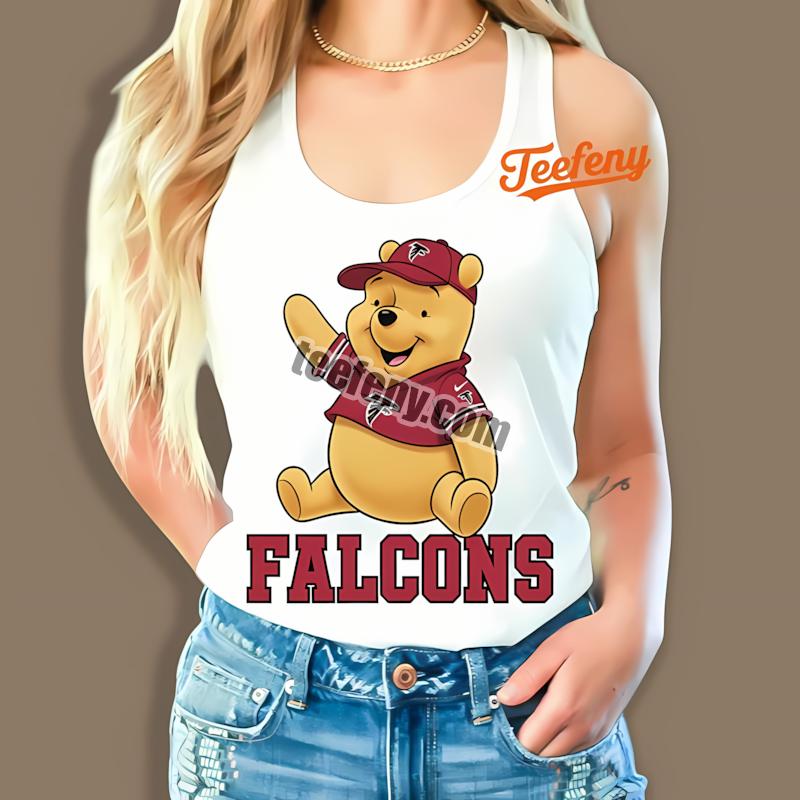 Atlanta Falcons Winnie The Pooh Football Team Spirit Tanktop Atlanta Falcons Winnie The Pooh Football Team Spirit Tanktop