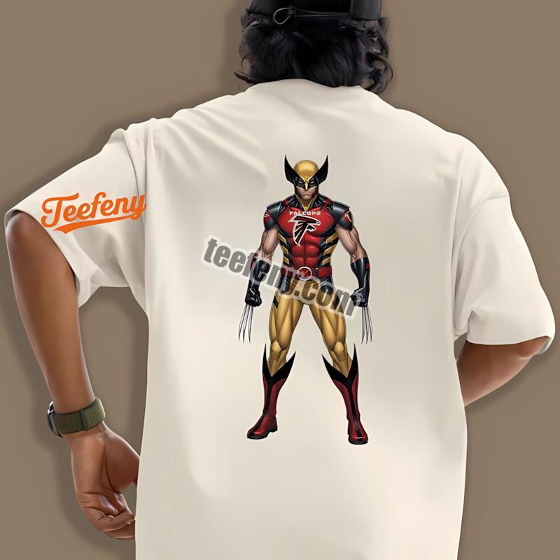 Atlanta Falcons Wolverine Marvel Trendy Shirt