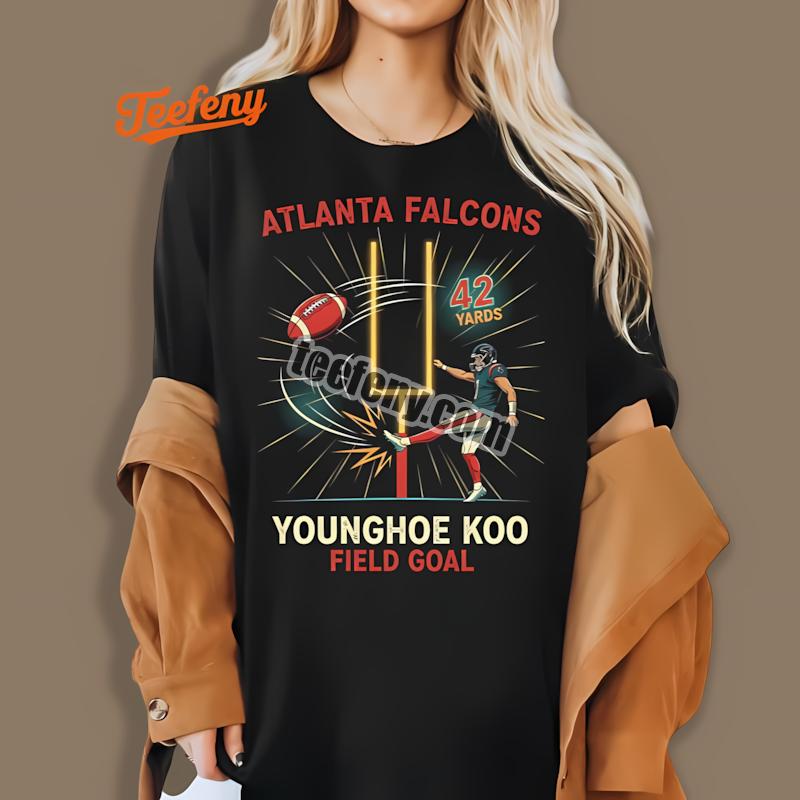 Atlanta Falcons Younghoe Koo Game Winning Kick Shirt