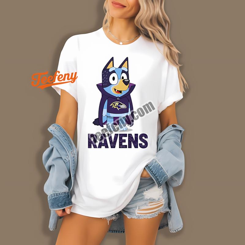 Baltimore Ravens Bluey Vampire Trendy Shirt