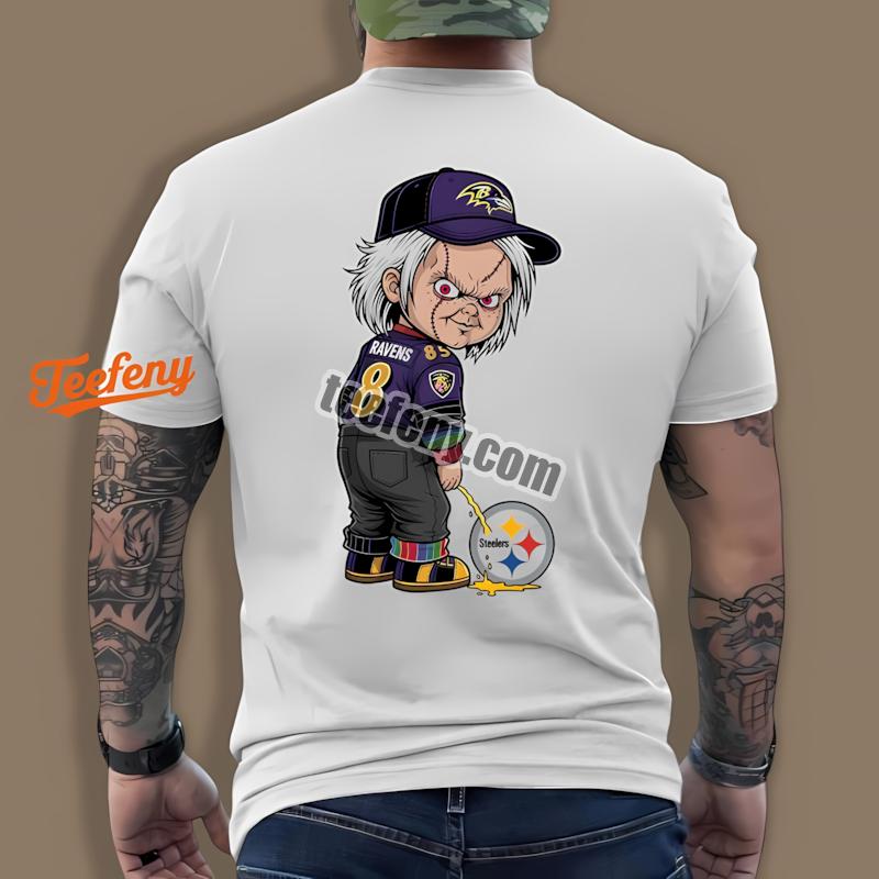 Baltimore Ravens Chucky Steelers Rivalry Shirt