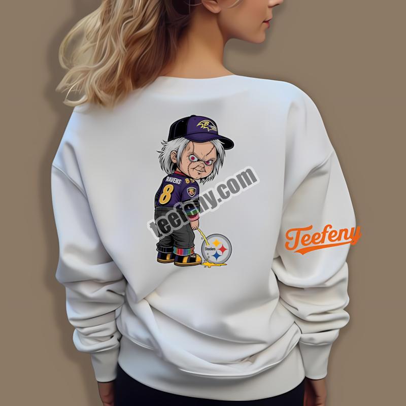Baltimore Ravens Chucky SLong Sleevelers Rivalry Shirt Baltimore Ravens Chucky SLong Sleevelers Rivalry Shirt