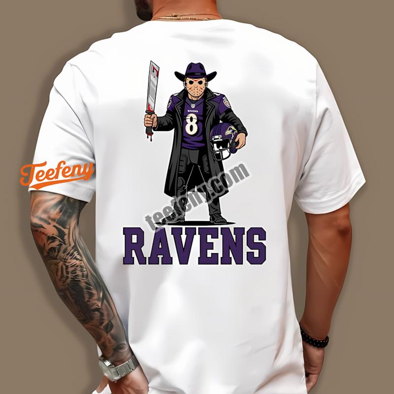 Baltimore Ravens Jason Voorhees Halloween Classic Shirt