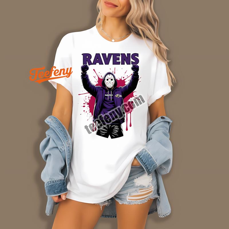 Baltimore Ravens Jason Voorhees Victory Halloween Shirt