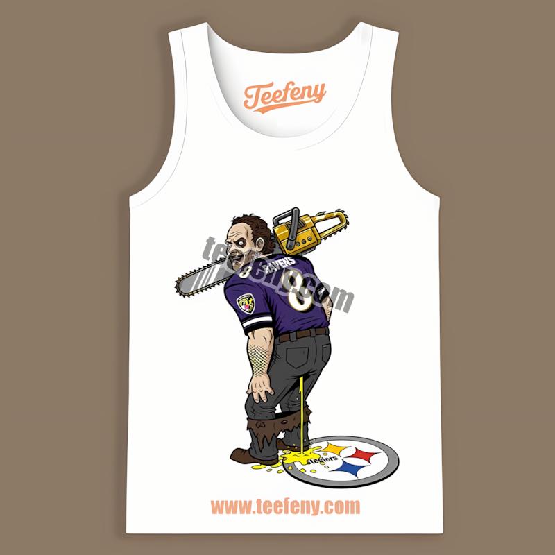Baltimore Ravens Leatherface STanktoplers Rivalry Shirt Baltimore Ravens Leatherface STanktoplers Rivalry Shirt