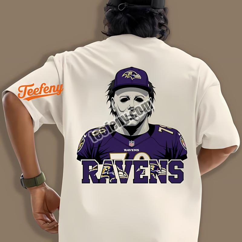 Baltimore Ravens Michael Myers Spooky Fashion Shirt