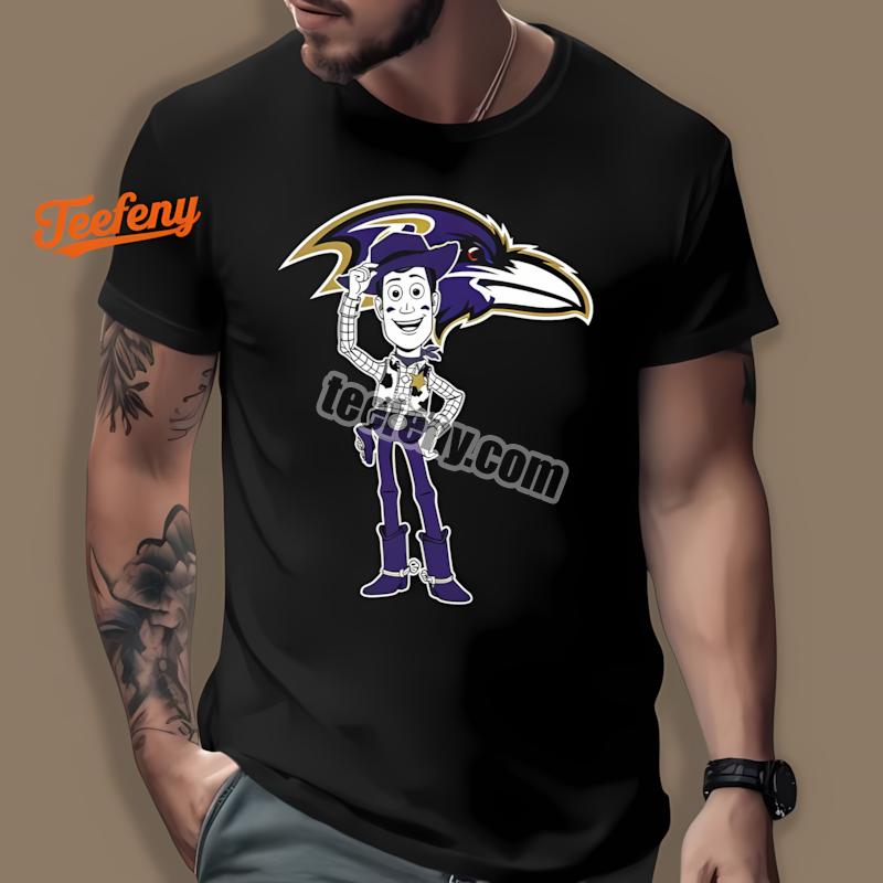 Baltimore Ravens Woody Toy Story Casual Shirt
