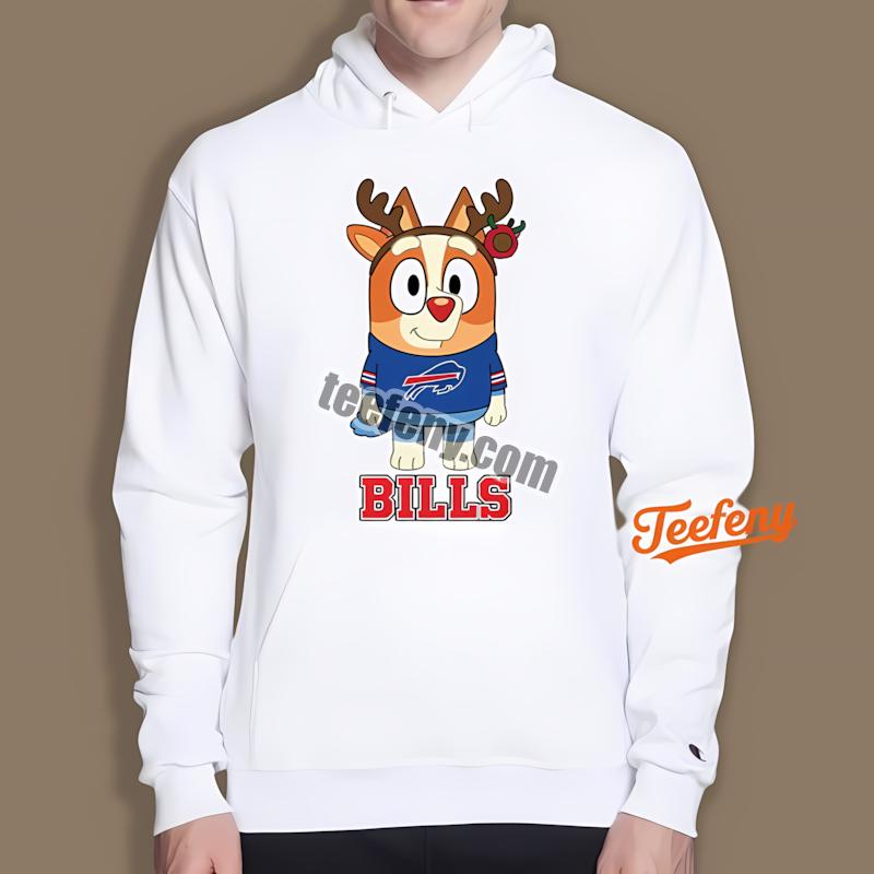 Buffalo Bills Bingo Reindeer Christmas Cool Hoodie Buffalo Bills Bingo Reindeer Christmas Cool Hoodie
