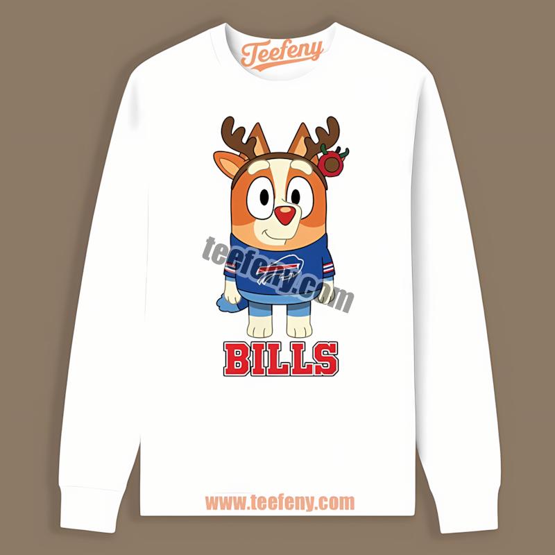 Buffalo Bills Bingo Reindeer Christmas Cool Long Sleeve Buffalo Bills Bingo Reindeer Christmas Cool Long Sleeve