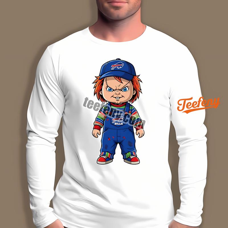 Buffalo Bills Chucky Killer Halloween Sports Long Sleeve Buffalo Bills Chucky Killer Halloween Sports Long Sleeve