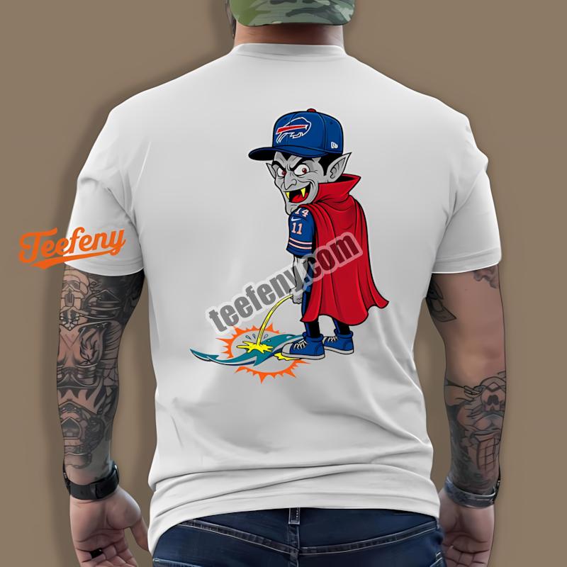 Buffalo Bills Dracula Dolphins Rivalry Shirt