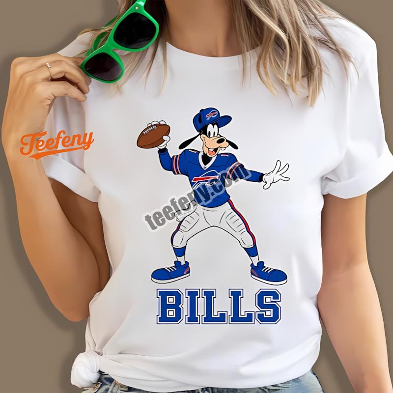 Buffalo Bills Goofy Football Quarterback Shirt