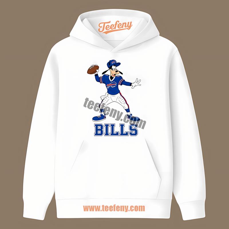 Buffalo Bills Goofy Football Quarterback Hoodie Buffalo Bills Goofy Football Quarterback Hoodie