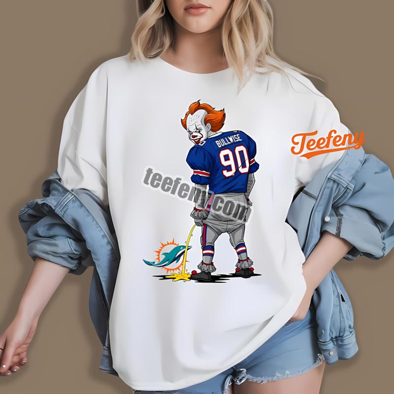 Buffalo Bills Halloween Pennywise Dolphins Rivalry Shirt
