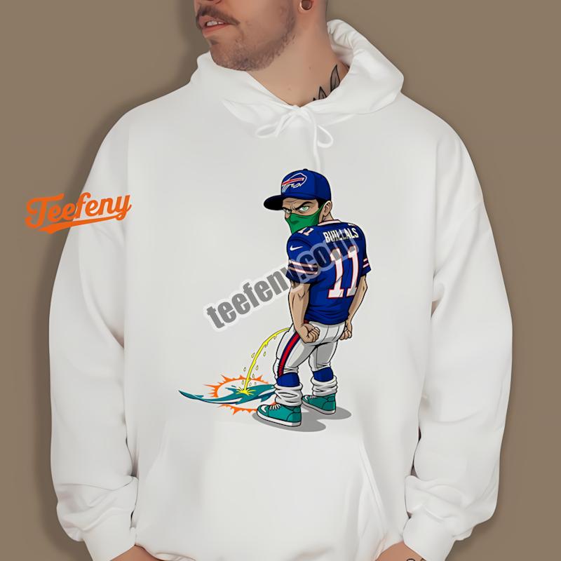 Buffalo Bills Hannibal Lecter Dolphins Rivalry Hoodie Buffalo Bills Hannibal Lecter Dolphins Rivalry Hoodie