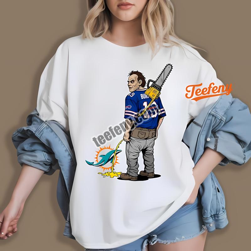 Buffalo Bills Leatherface Dolphins Rivalry Shirt